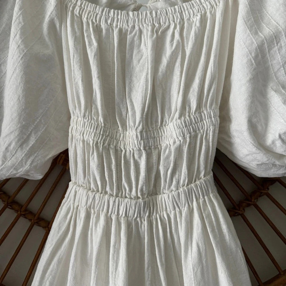 Cleobella Olive Mini Dress in Ivory Size XS - Picture 5 of 13